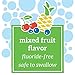 Dr. Brown's Fluoride-Free Baby Toothpaste,Infant & Toddler Oral Care,Mixed Fruit,1-Pack,1.4oz/40g,0-3 years