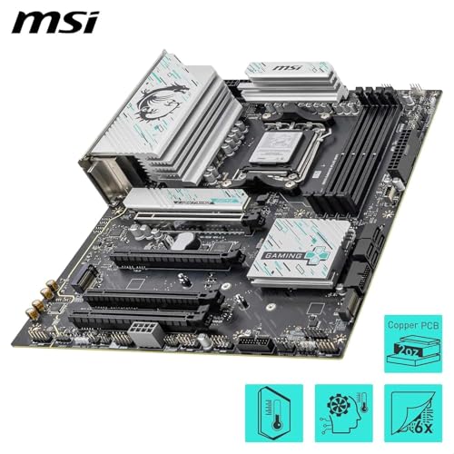 Image of MICRO CENTER AMD Ryzen 7 9800X3D CPU Processor with MSI B850 Gaming Plus WiFi Motherboard (ATX, AM5, DDR5, PCIe 5.0, M.2 Gen5, Wi-Fi 7, 5G LAN)