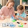 STEM Robotics Kit - STEM Toys for Age 8-13, Boy Robot Toys for 6 7 8 9 10 Year Old Boys Birthday Gifts, Science Kits Arts and Crafts for Kids 8-12, Engineering Building Kids Activities 6-8