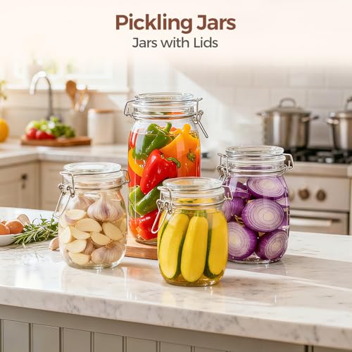 ComSaf 71oz Airtight Glass Food Storage Containers with Lid Round 3 Pack by ComSaf - Image 7