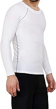 WMX Men's Compression Ultima T-Shirt Top Skin Tights Fit Lycra Inner Wear Full Sleeve for Gym Cricket Football Badminton Sports