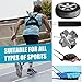 YNXing Sled Harness Workout Resistance and Assistance Trainer Physical Training Resistance Rope Kit Improving Stamina and Strength (6.6FT)