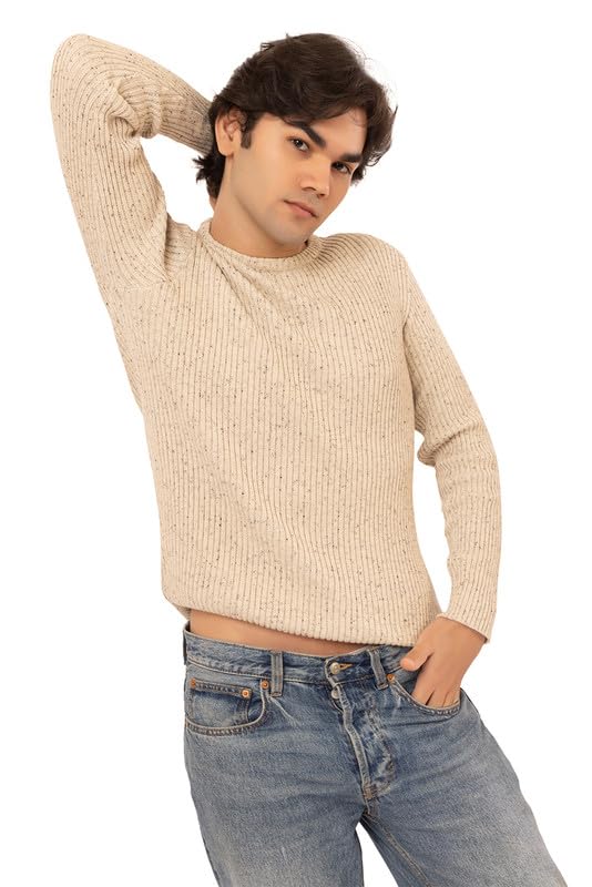 armisto Ribbed Muscle Fit Mens Jumper Sweater/Suitable for Winters-picture-38