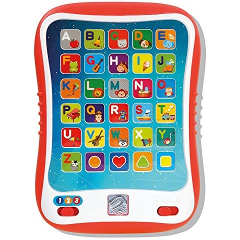 Number 1 in Gadgets Kids Learning Pad Toy Learn ABCs Sounds Letters Shapes Music & Words 2 Year Old Interactive Toy Smart Alphabet Educational Toddler Learning Tablet Cover