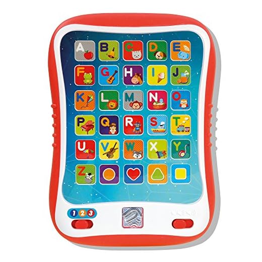 Kids Learning Pad Toy Learn ABCs Sounds Letters Shapes Music & Words 2 Year Old Interactive Toy Smart Alphabet Educational Toddler Learning Tablet