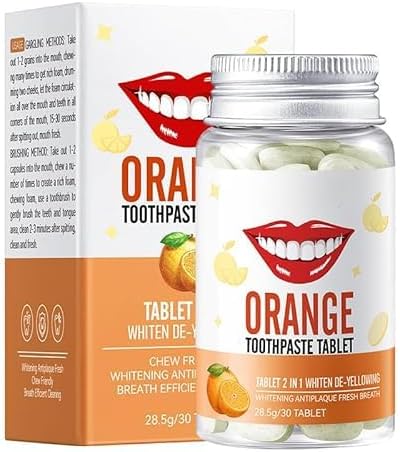 Amazon.com : Fluoride Free Toothpaste Tablets, Chewable Toothpaste ...