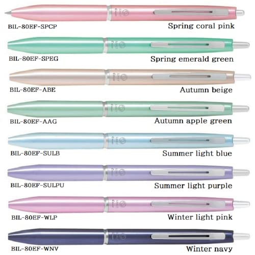 Stylo Pilot BIL-80EF à encre noire pour prendre des notes sur papier et tablette - 2