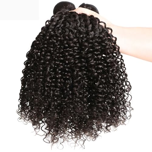 Huarisi Curly Bundles Brazilian Human Hair 26 28 Inch 200g Long Kinky Curly Weaves 2 Bundles 10a Unprocessed Virgin Hair Extensions Sew in Weaving - Image 4