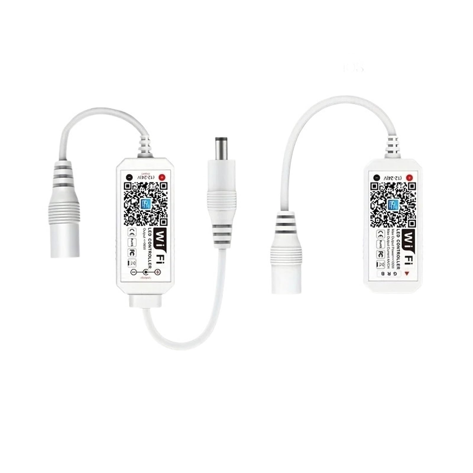 Kontroler RGB WiFi RGBW Magic Home APP Kompatybilny z Alexa DC12-24V Monochromatyczne światło LED Ściemniacz głosu(pojedynczy kolor)