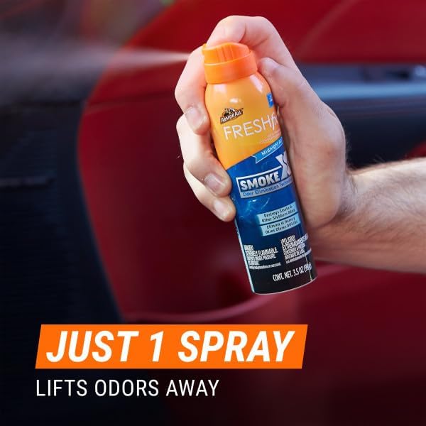 Armor All FRESH fx Smoke X Car Air Freshener ï¿1⁄2 Midnight Air Scent (3.5 oz) Aerosol 1-Pack image 4 of 6 B07R43SJSV