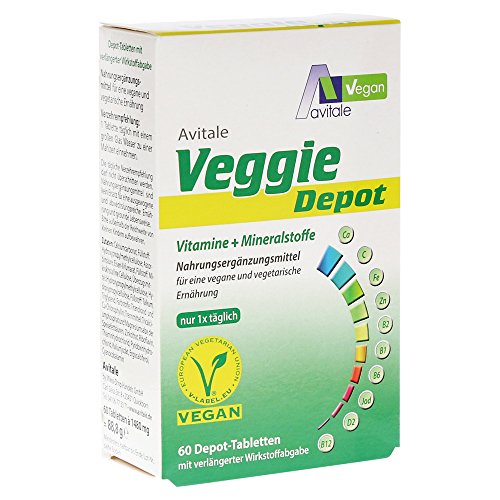 Avitale Veggie Depot Vitamine plus Mineralstoffe, 1 Stück