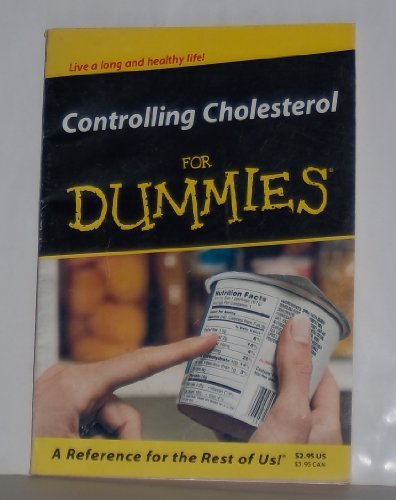 Controlling Cholesterol for DUMMIES B000FK81PQ Book Cover