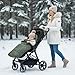 Warm and Cozy Winter Stroller Cover for Baby - Waterproof Bunting Bag with Soft Fleece Lining and Universal Fit for Strollers - Protective Footmuff Blanket for Ultimate Comfort in Wind, Rain & Snow