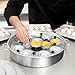 Royal Industries Aluminum 12 Cup Egg Poacher with Lid " 14 1/8" x 2 1/2"