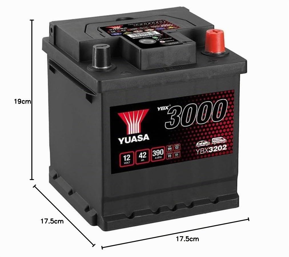 Batterie de démarrage Yuasa YBX3202 SMF