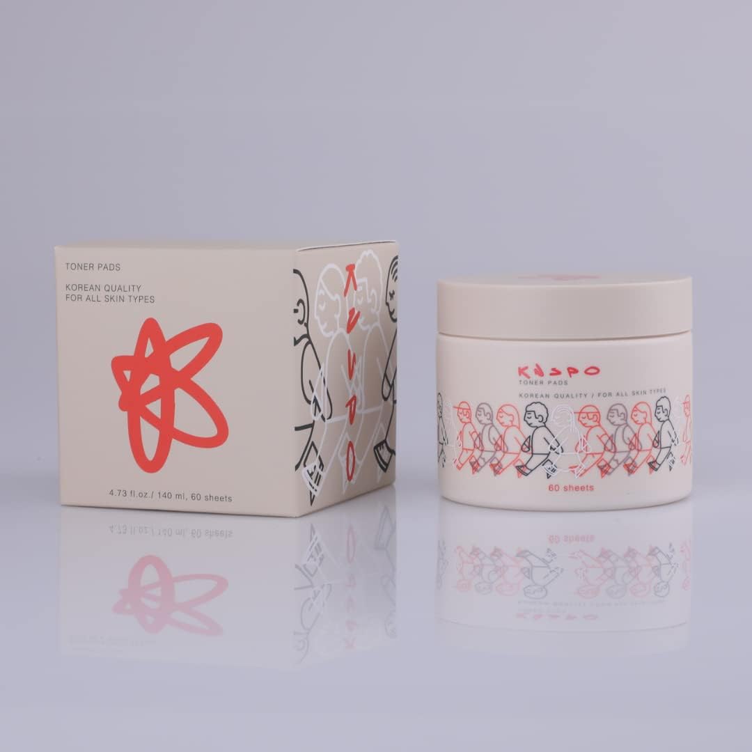 Toner Pads – for All Skin Types – Easy-to-use Pads Soaked in Toner – Made in Korea Toner Pads – for All Skin Types – Easy-to-use Pads Soaked in Toner – Made in Korea