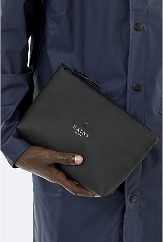 Miniatura 4 de RAINS Bolsa de cosméticos para mujer, negro/blanco, talla única