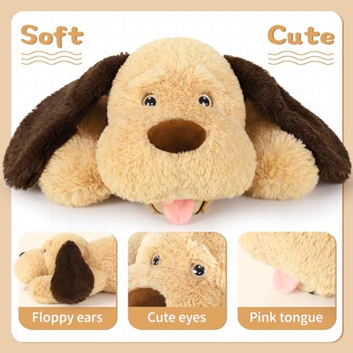 Morismos DOGPILLOW_80CM Puppy Dog Stuffed Animal Soft Plush Dog Pillow, Big Dog Plush Toy thumb #4