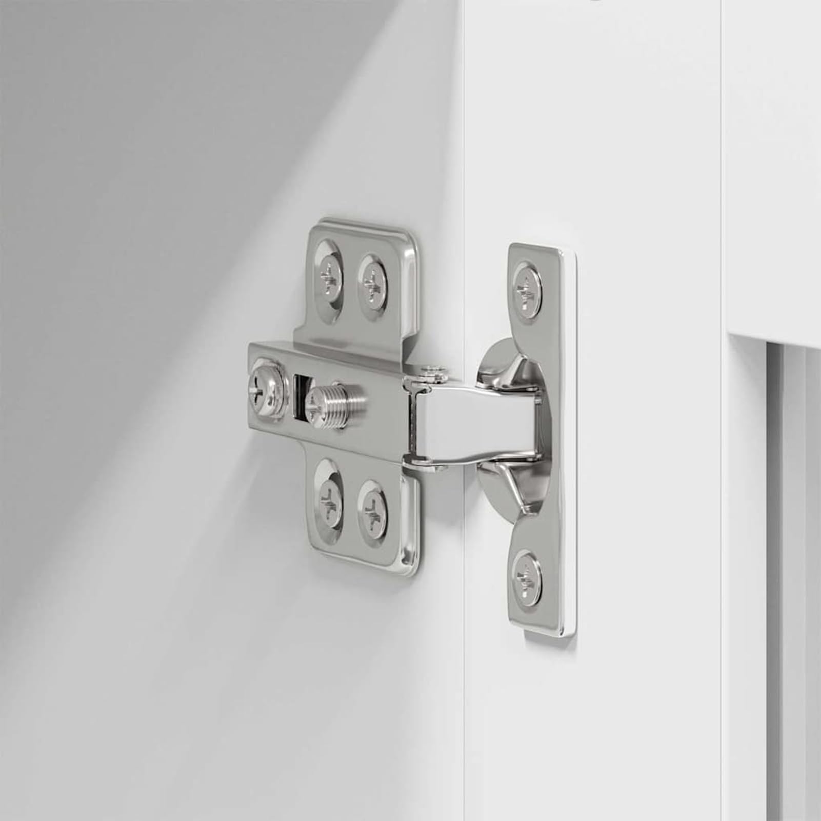 ATOMSTACK MAKER Hängeschrank Küchenregal Weiß, 80x31x80 cm, zweitüriger Wandhängeschrank aus Holzwerkstoff mit großem Stauraum – modern, minimalistisch, für ordentliche Küchenorganisation