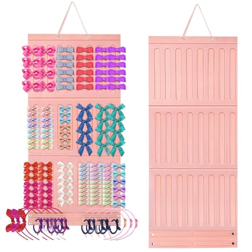 El Mejor Listado de Monos para Niña los 5 mejores. 48 VASA NAMA Organizador de moño para niñas y niñas, Organizador de Lazos para el Pelo Suspensión, Soporte de Almacenamiento para Diademas, Soporte de Almacenamiento para Pinzas...