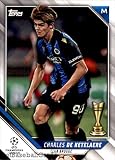 2021-22 Topps UEFA Champions League #59 Charles De Ketelaere Club Brugge Soccer Card