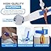 ViDava 3 Pack Foley Catheter Leg Strap – Adjustable Urinary Drainage Tube Holder with Anti-Slip Silicone Grip – Comfortable, Reusable Stabilizer for Catheter Securement (23” x 2”)