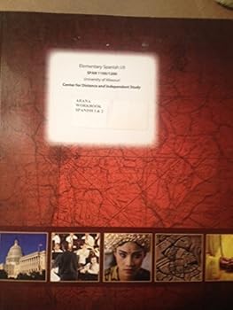 Paperback Elementary Spanish 1 and 2 Workbook Book