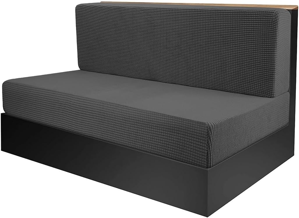 Stretchable Rv Cushion Covers, Bench & Backrest Protectors, Universal Fit for Loveseats, Machine Washable