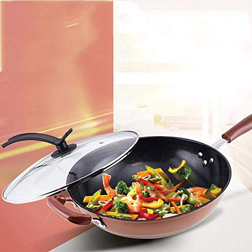 Wok antiadherente con tapa y accesorios miniatura 3