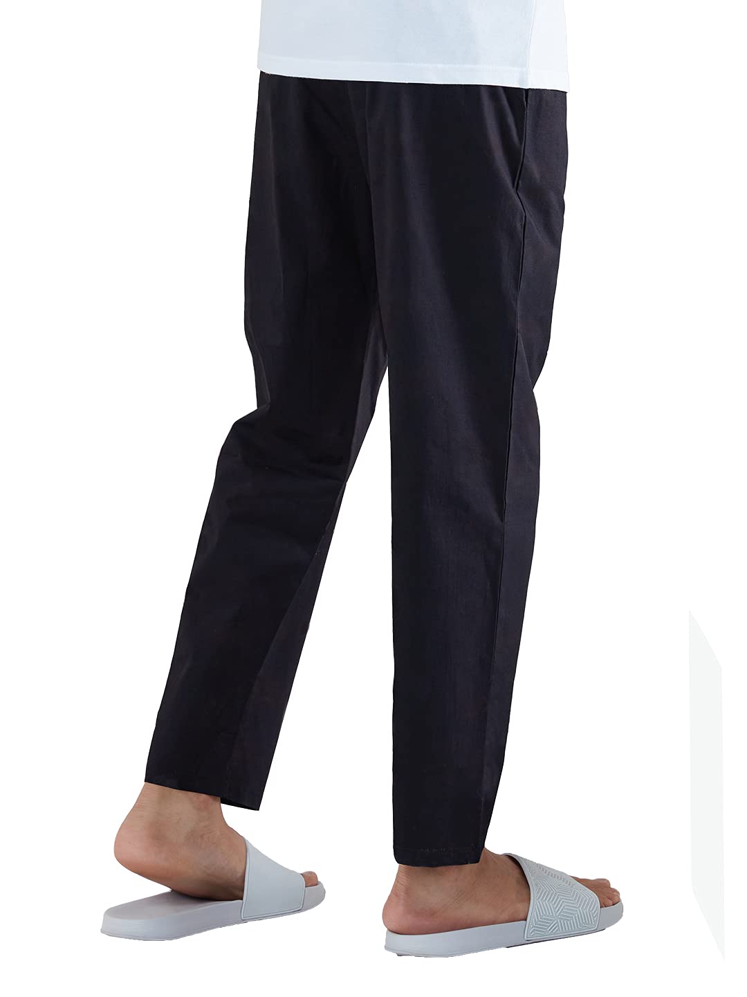 The Souled Store Baumwoll-Pyjama mit Schnürung für Herren und Jungen