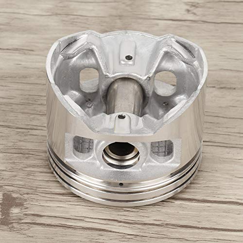 Aramox Kit de vedação de pistão, kit de anel de pistão de pino de alumínio de 56 mm 13 mm adequado p