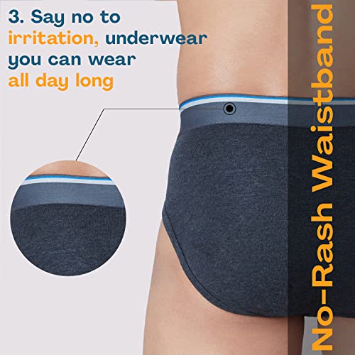 Image of GLOOT Men's Cotton Modern Solid Briefs