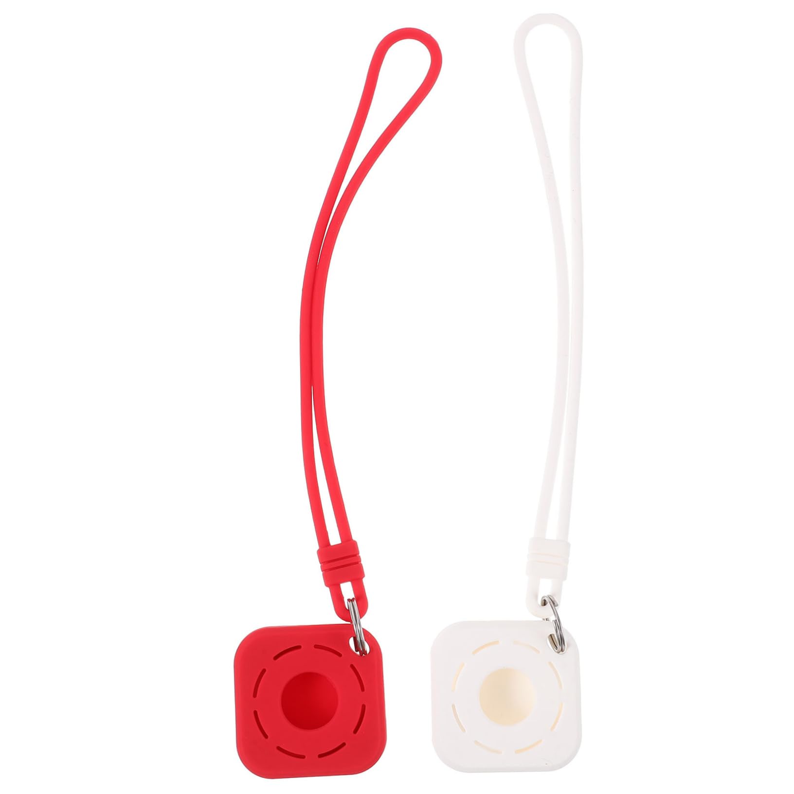 Generic 2pcs Protective Cases for Scratch-Resistant Shockproof Sleeves -Lost Device Covers for Keys Luggage Pets Random Colors