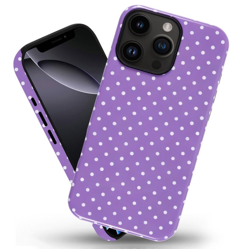 Coque iPhone 13 Pro violette PAKESI rigide en PC et TPU antichoc - 2