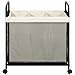 Amazon.com: STO STO Laundry Hamper 3 Section, 148L Rolling Laundry ...