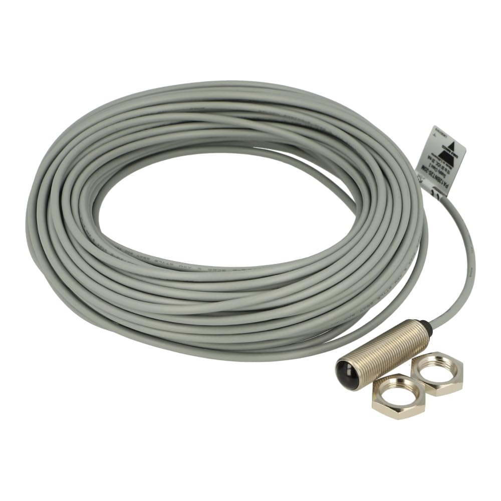 PA12BNT20-20M | CARLO GAVAZZI PHOTOELECTRIC SENSORS, M12, 6-20M RANGE, INFRARED EMITTER, IP69K