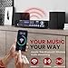Pyle 3000W Multi-Channel Bluetooth 5.0 Wireless Streaming Power Amplifier - Rack Mount - Stereo Receiver w/ FM Radio - USB/SD - Dual Mic w/ Echo - RCA - Headphone - LED Display - Cooling Fan - P3001BT