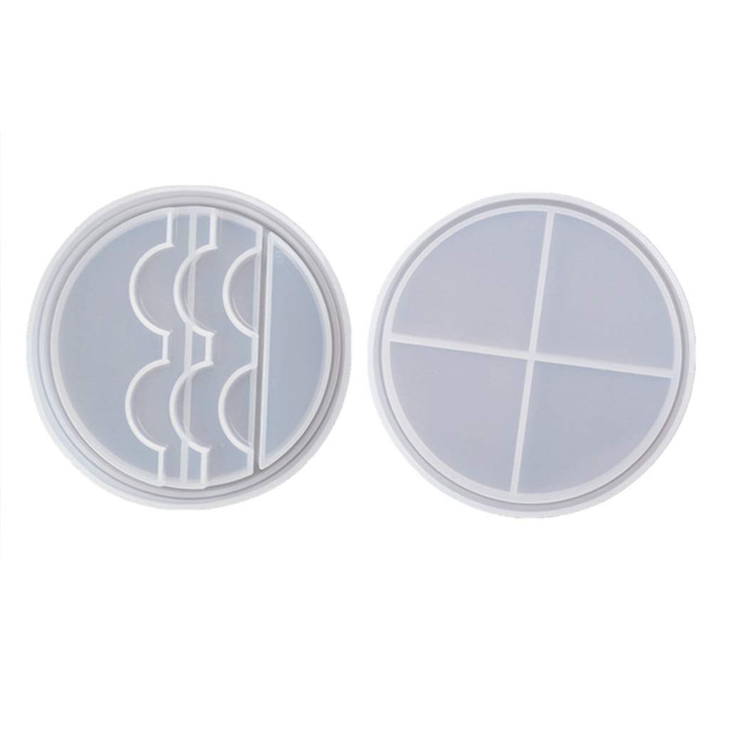 JUCOO Eyelashes Display Tray Resin Silicone Mold Cosmetic Care Container Resin Mold