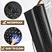 8x20 FT Garage Floor Mat, 2.8mm Thickened PVC Rubber Garage Flooring Roll, Non-Slip Floor Protector Mat, Heavy Duty Diamond Plate Garage Floor Protector for Garage, RV Trailer, Basement, Black