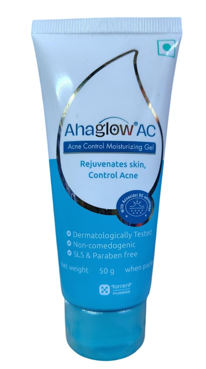 Ahaglow - Tube of 50g Acne Control Moisturizing Gel