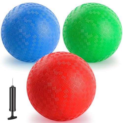 3pcs 18-Inch Jumbo Playground Balls for Indoor Outdoor Sports Games