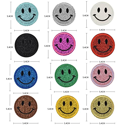 Dancepandas Toppe Termoadesive Bambini 24PCS Toppe...