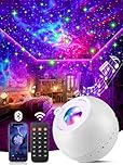 PIKOY 360 Lights Galaxy Projector+15 White Noise Machine Bluetooth,Birthday Gifts for Women 18th Birthday Gifts for Girls Gifts Boys,Night Light Led Lights for Bedroom Decor Home Decoration Room Decor