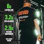 Jacked Factory NITROSURGE Pre Workout Supplement - Energy Booster, Instant Strength Gains, Clear Focus & Intense Pumps - NO Booster & Powerful Preworkout Energy Powder - 30 Servings, Blue Raspberry - Image 5