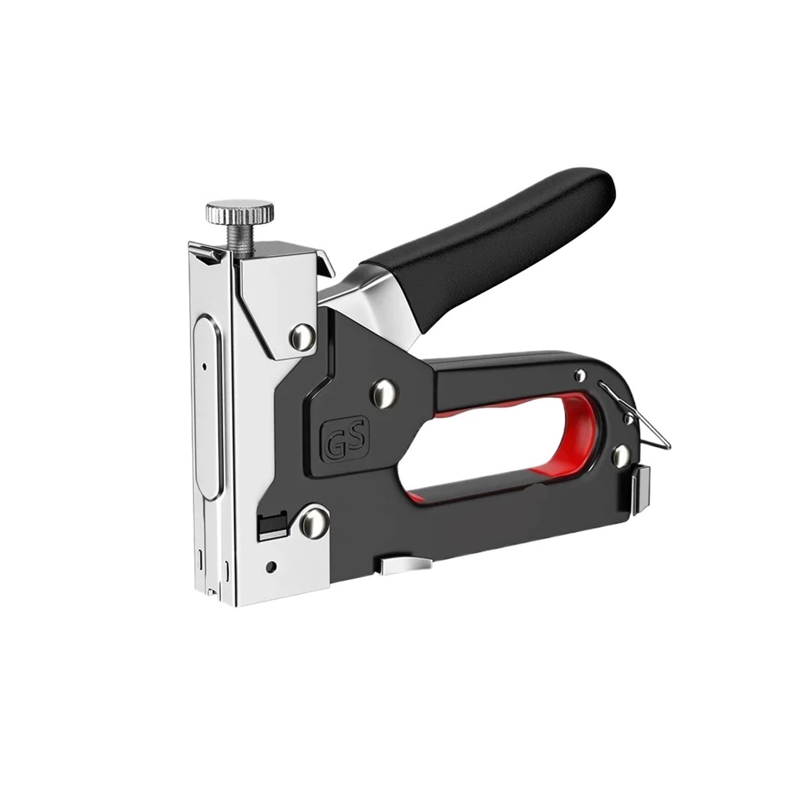 Pistola for chiodatura manuale 4 in 1 Cucitrice for costruzioni Pistole for graffette for carichi pesanti Chiodi ad aria for la lavorazione del legno con 600 strumenti di carpenteria domestica