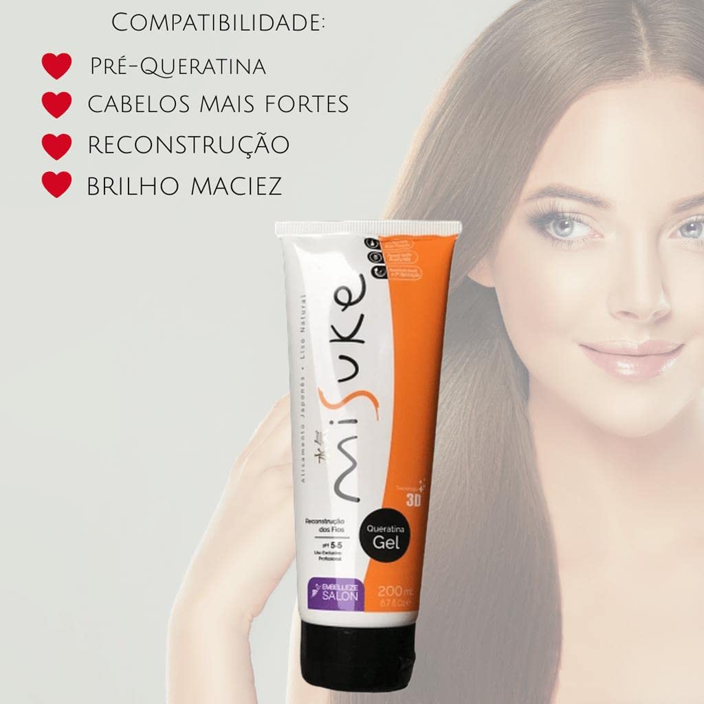 Queratina Gel Misuke 200ml | Amazon.com.br