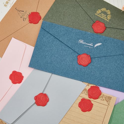 SUPERDANT 50 Pz Adesivi Sigillo di Cera Amore