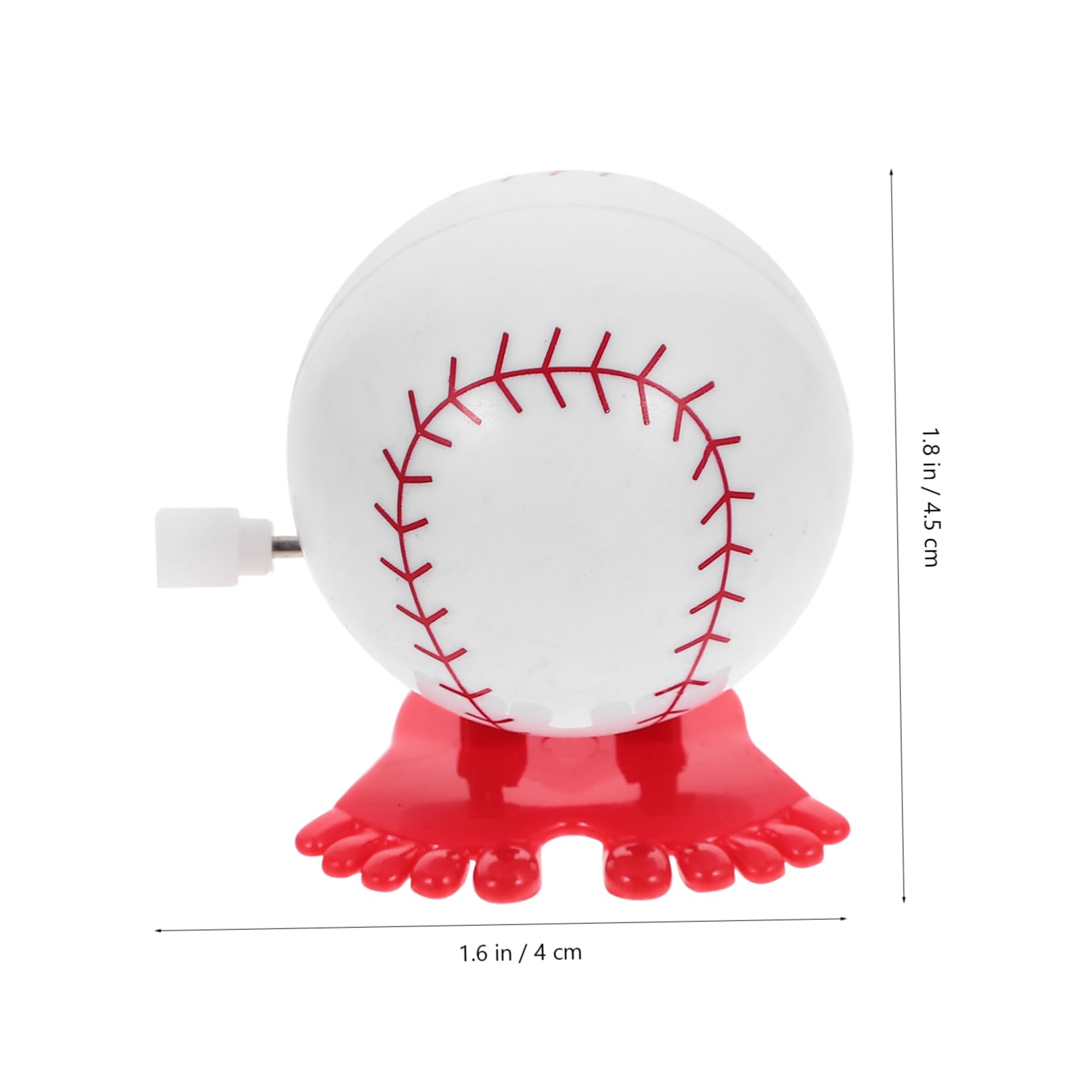 Vaguelly Clockwork Bounce Baseball Wind-up Toy for Boys and Girls Jumping Ball Ball Wind-up Toy Party
