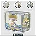 Dinavio Crafthouse PKMN Booster Box Case Acrylic Display Stackable - 8mm + 5mm Ultra Thick Acrylic with 5x3mm Strong Magnets - PKMN Booster Box Case Protector - Compatible with PKMN Booster Boxes