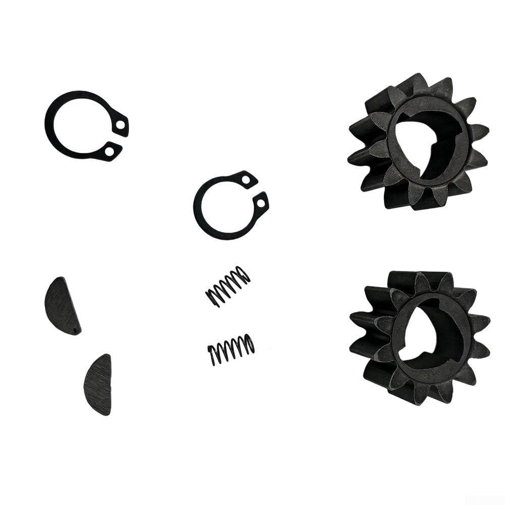 Kit de ruedas para cortacésped y engranaje de transmisión de 12 dientes de 8 pulgadas de diámetro para Honda HRN216 Series VKA VKAA VLAA VYA VYAA 44710-VR8-N00ZA 42710-VR8-N00ZA para jardín (ruedas